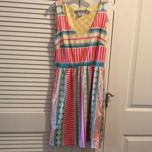 Multi colored Gretchen Scott dress size SMALL